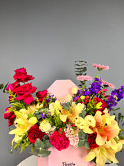 Fuchsia Floral Delight