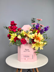 Fuchsia Floral Delight